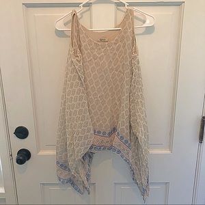 🍂Angela silk cold shoulder top sm made in Italy